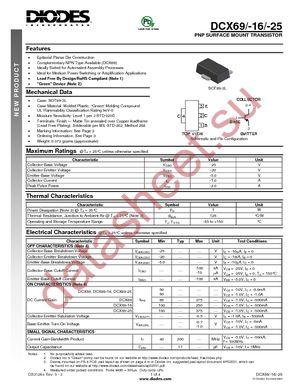 DCX69-25-13 datasheet  